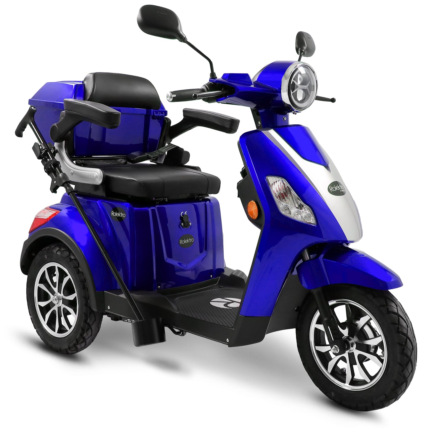 Rolektro E-Trike 25 V.3 Lithium, Blau, 25 km/h