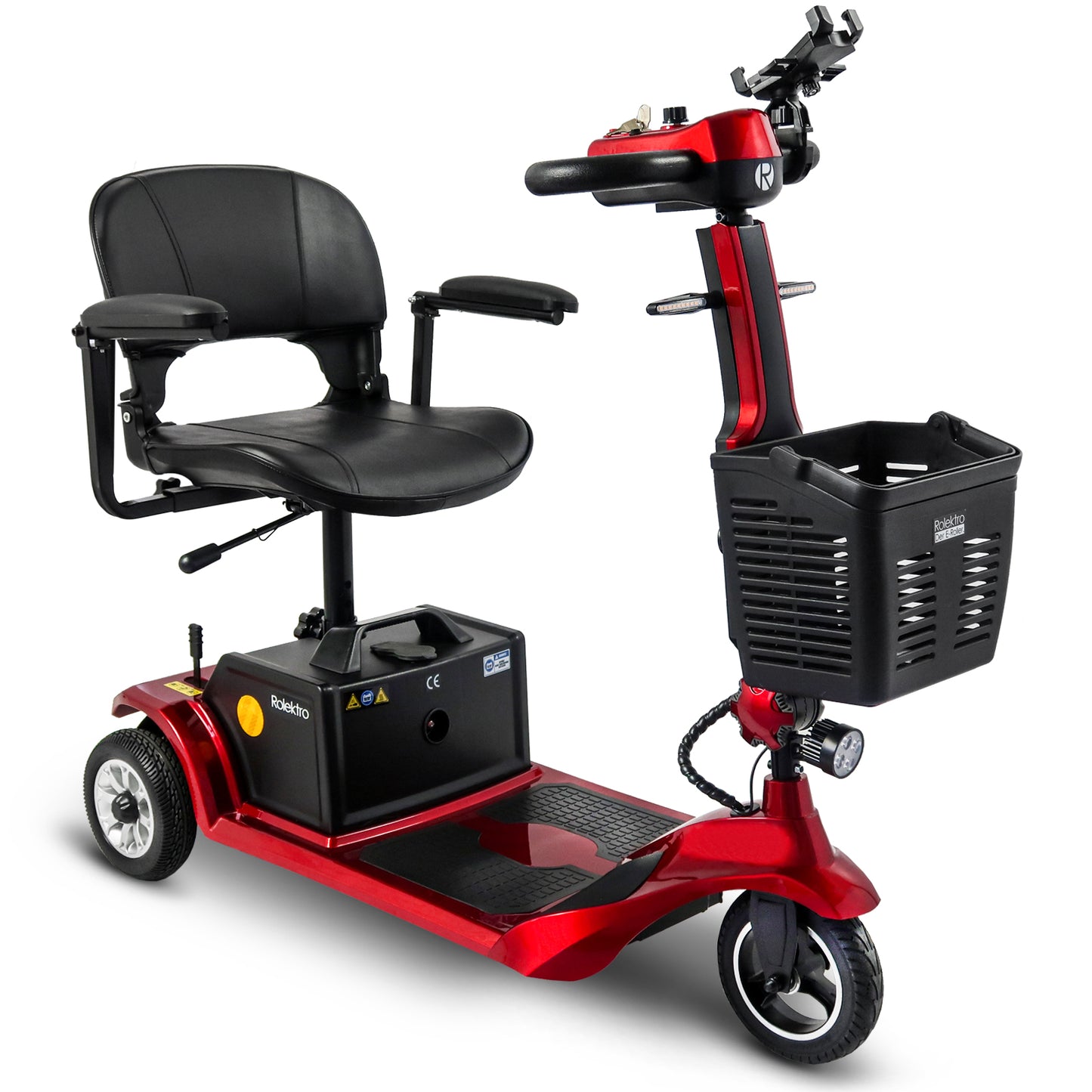 Rolektro E-Trike 6 Blei-Gel, Rot, 6 km/h